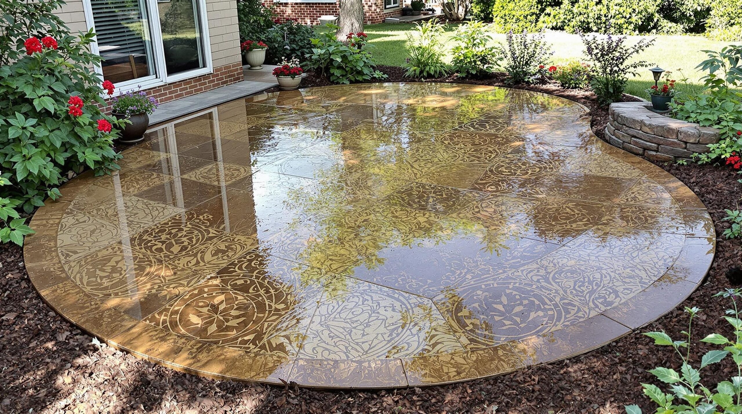 Featured image for “Create a Beautiful Backyard Patio with Concrete”