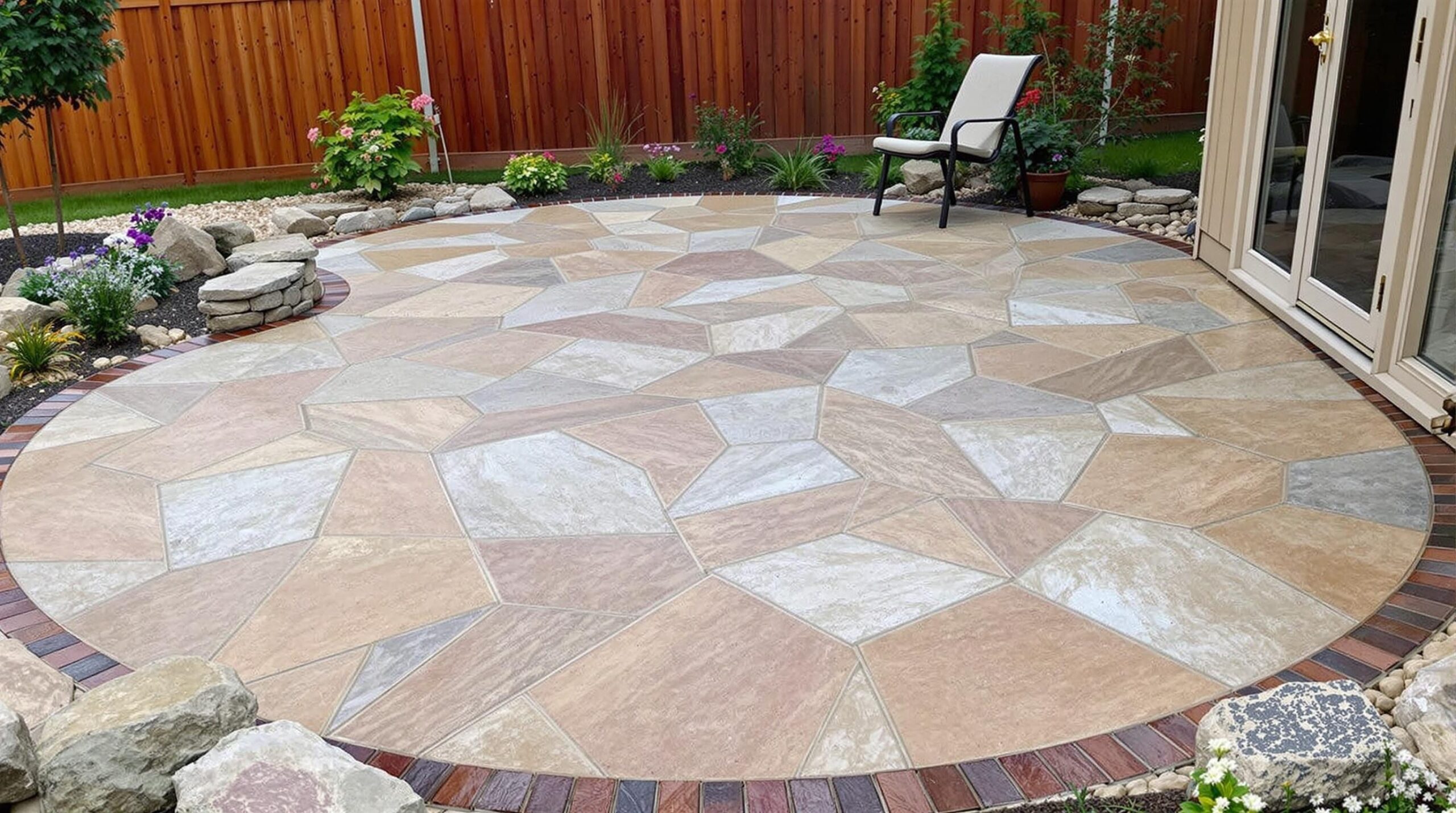 Featured image for “Professional Stamped Concrete Projects”