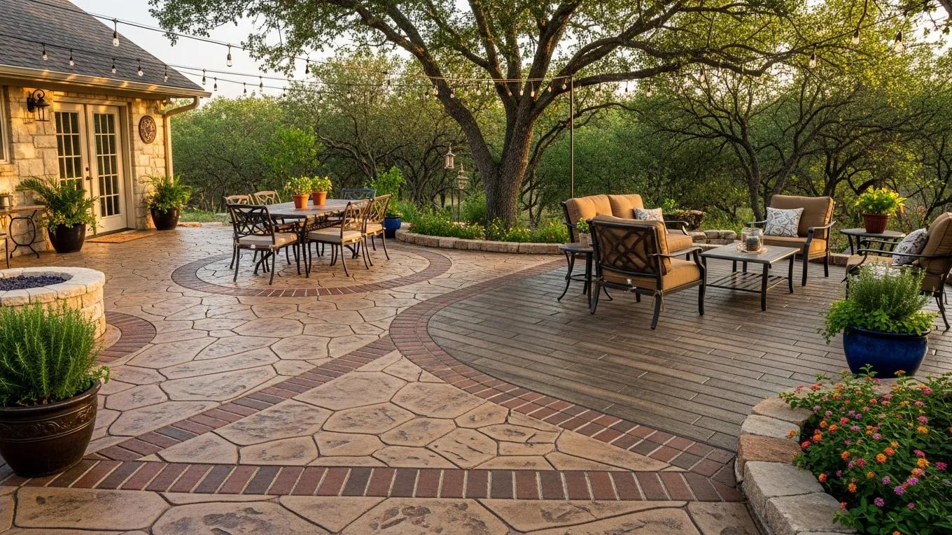 Featured image for &ldquo;Stamped Concrete Patio Designs for Fredericksburg Homeowners&rdquo;