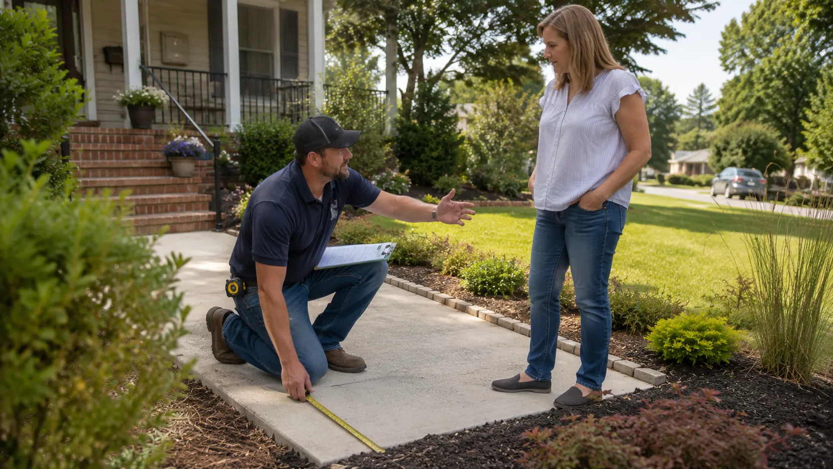 Featured image for &ldquo;Does American Custom Concrete Offer Free Estimates for Sidewalk Installation Projects?&rdquo;