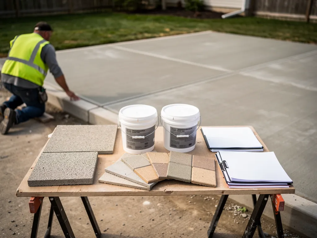 What Manufacturer Warranties Exist for Concrete Patio Materials and How Do They Complement Contractor Warranties