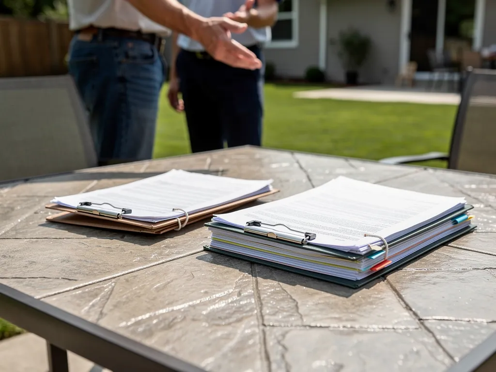 How Do Extended or Lifetime Guarantees Differ From Standard Concrete Patio Warranties