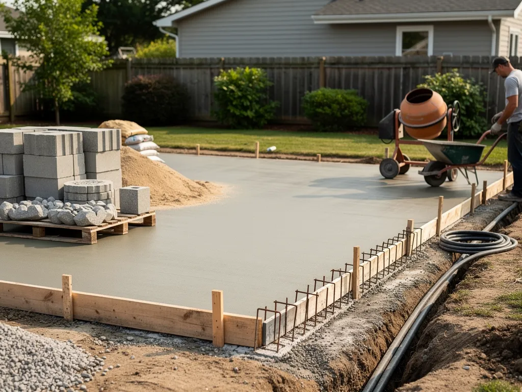 Site excavation and permit considerations for patio projects
