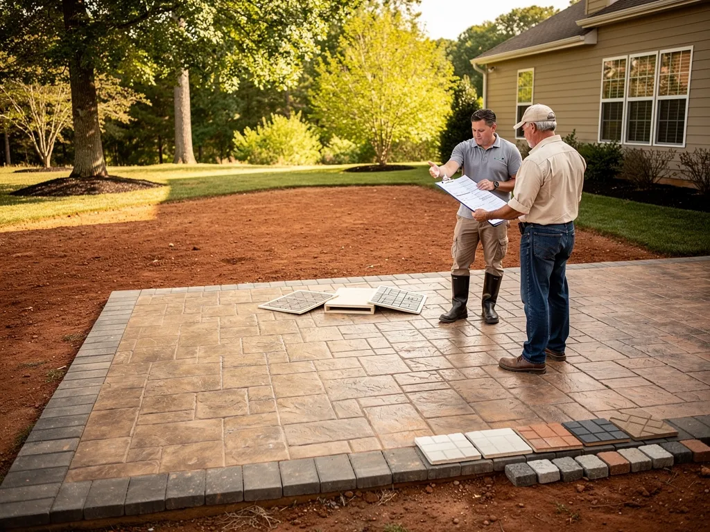 Featured image for &ldquo;Affordable Stamped Concrete Estimates in Fredericksburg & Stafford, VA: Get Accurate, Budget-Friendly Quotes Today&rdquo;