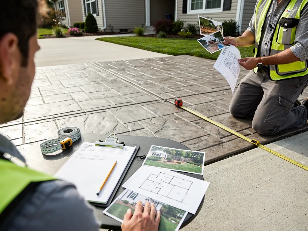 Featured image for &ldquo;Do You Provide Free Estimates for Stamped Concrete and How Can I Request One?&rdquo;
