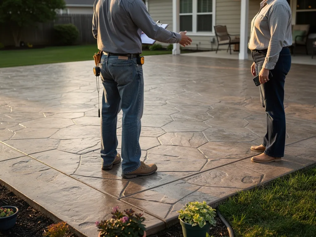 How Can I Request a Free Estimate for Stamped Concrete