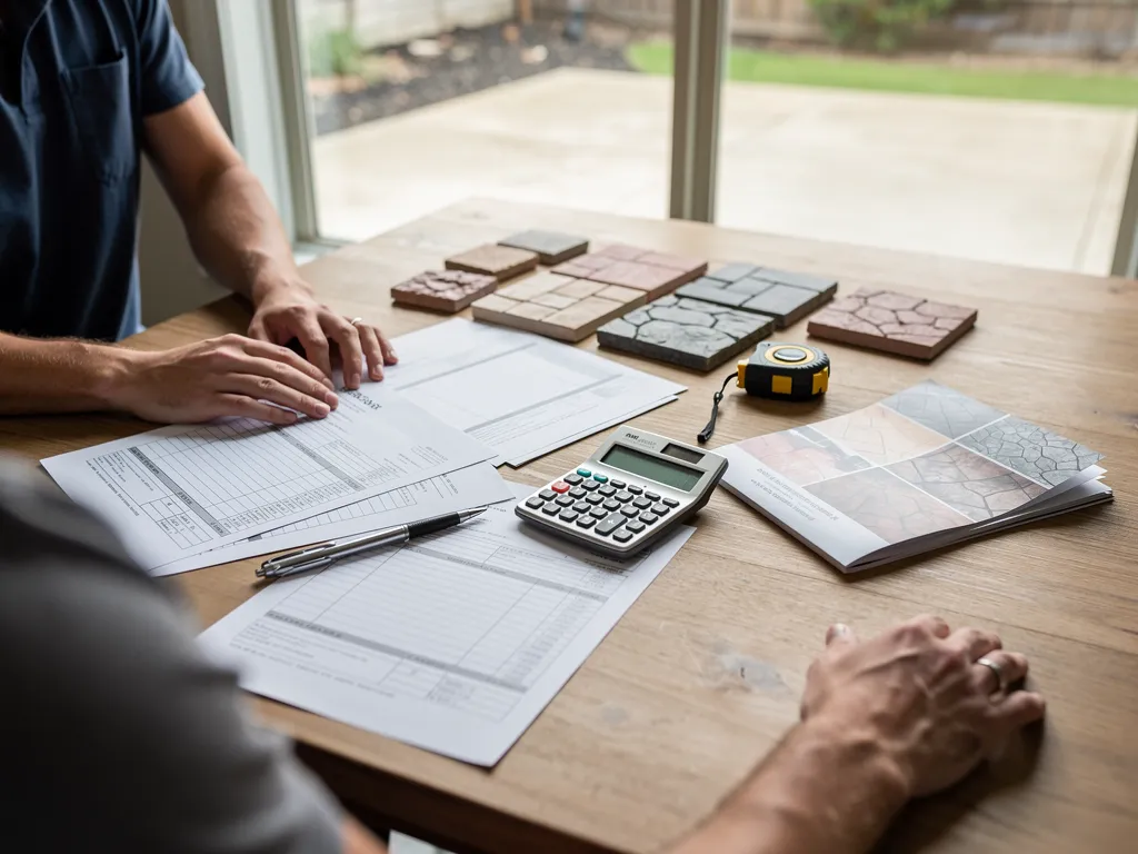 What Should I Do After Receiving My Free Estimate for Stamped Concrete