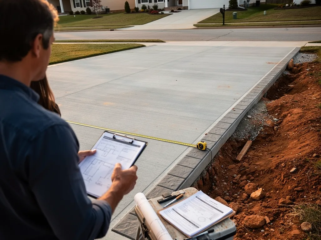 Featured image for &ldquo;Concrete Driveway Installation Cost Fredericksburg: Your 2026 Pricing Guide&rdquo;