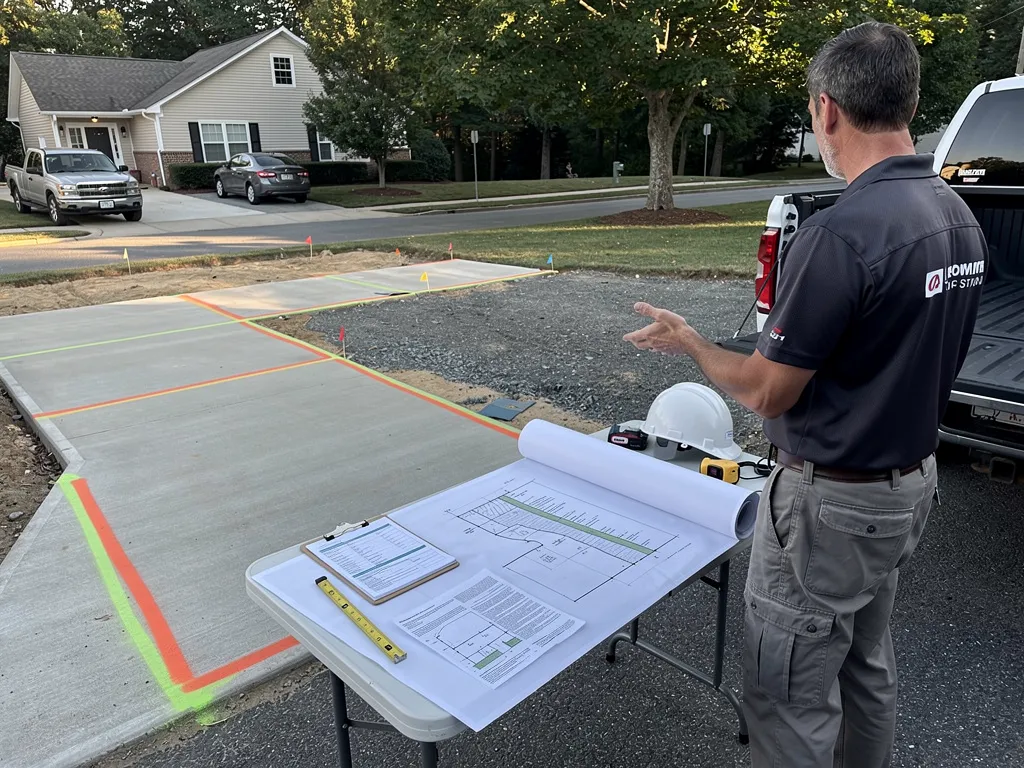 Driveway connecting to public right-of-way under local permit rules