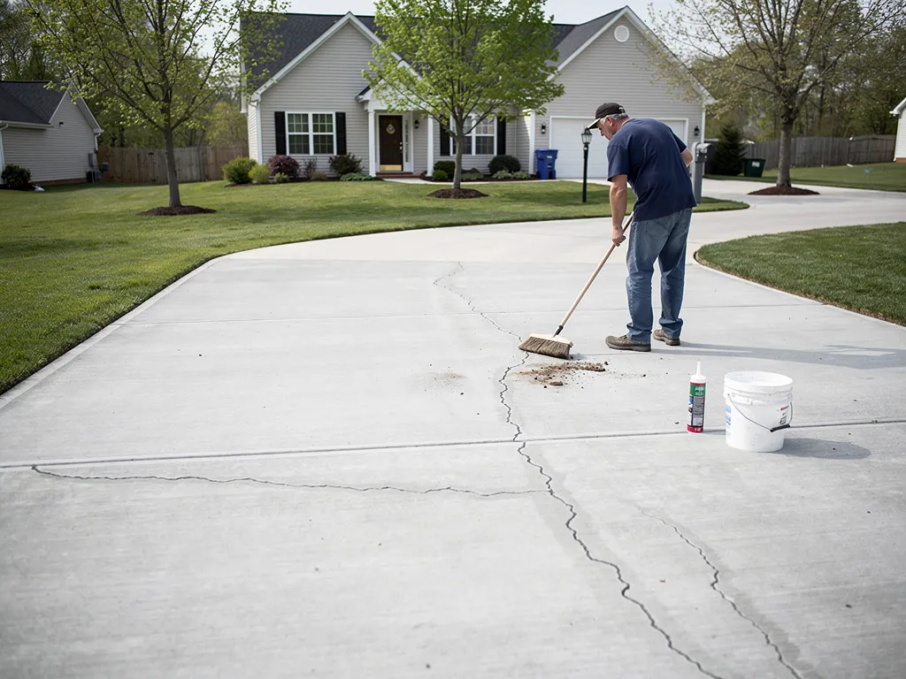 Concrete driveway maintenance, sealing, and repair tips