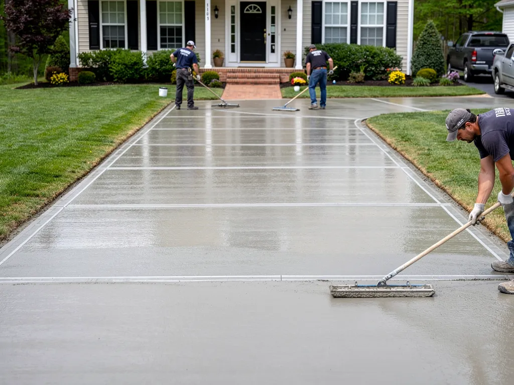 How a Concrete Driveway Install Works, From First Site Visit to Finished Surface